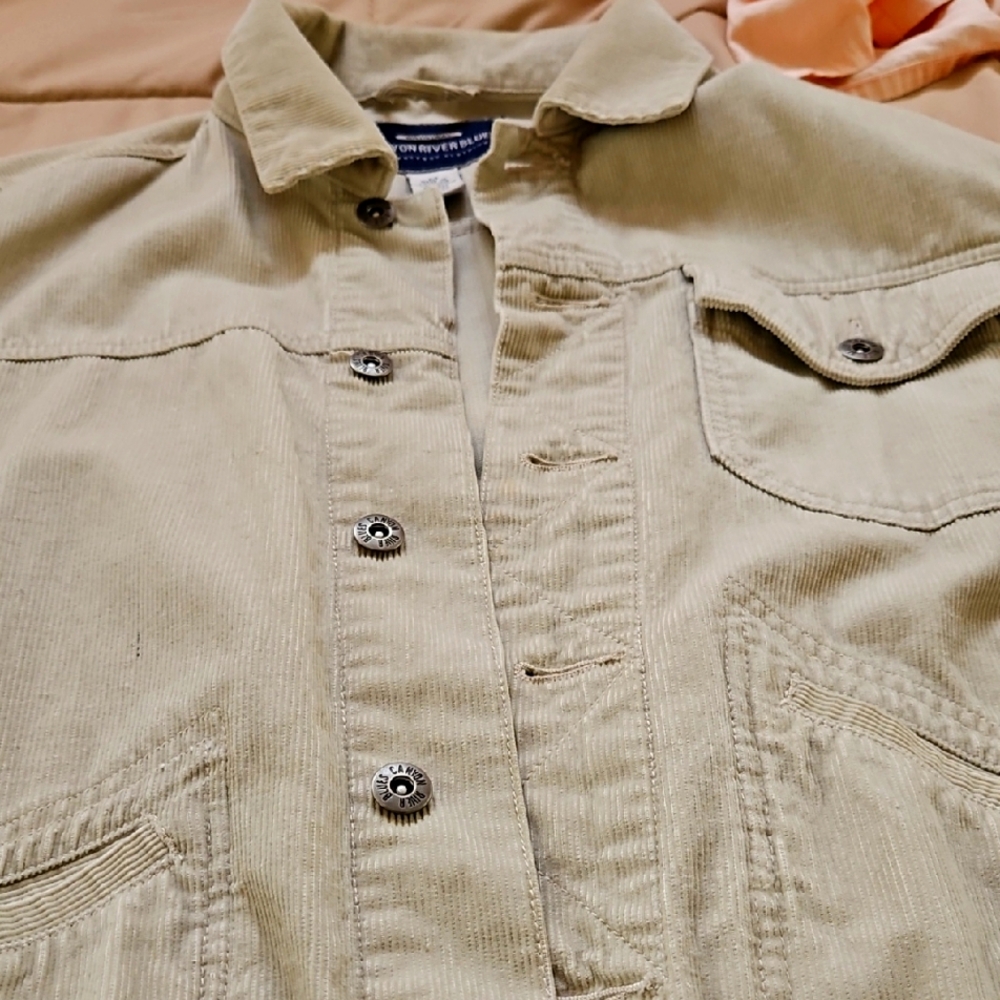 Men's Tan Corduroy Jacket